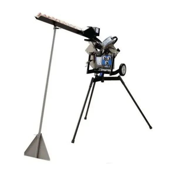 baseball auto feeder with 3 wheel pitching machine